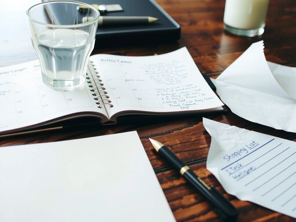 Alltagstaugliche Planung auf einem Arbeitsplatz